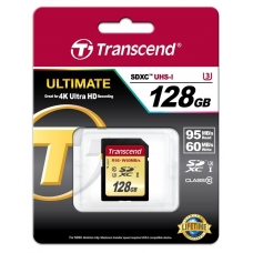 Карта памяти SDXC Transcend TS128GSDU3 UHS-I U3 (95/60 Mb/s)